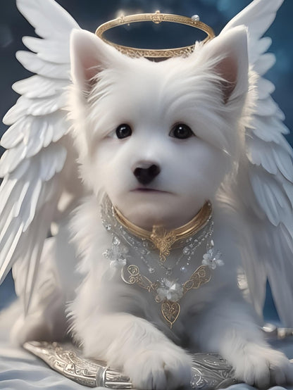 West Highland Terrier Westie Dog | Diamond Painting