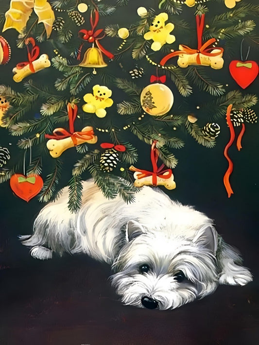 West Highland Terrier Westie Dog | Diamond Painting