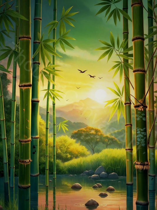Bamboo | Diamond Painting