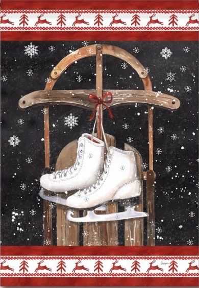 Ice Skates | Diamond Painting