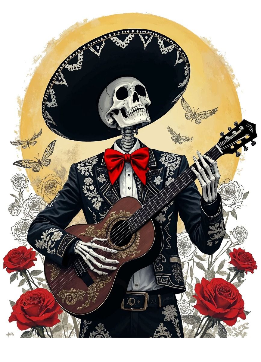 Mexican Skeleton | Diamond Painting