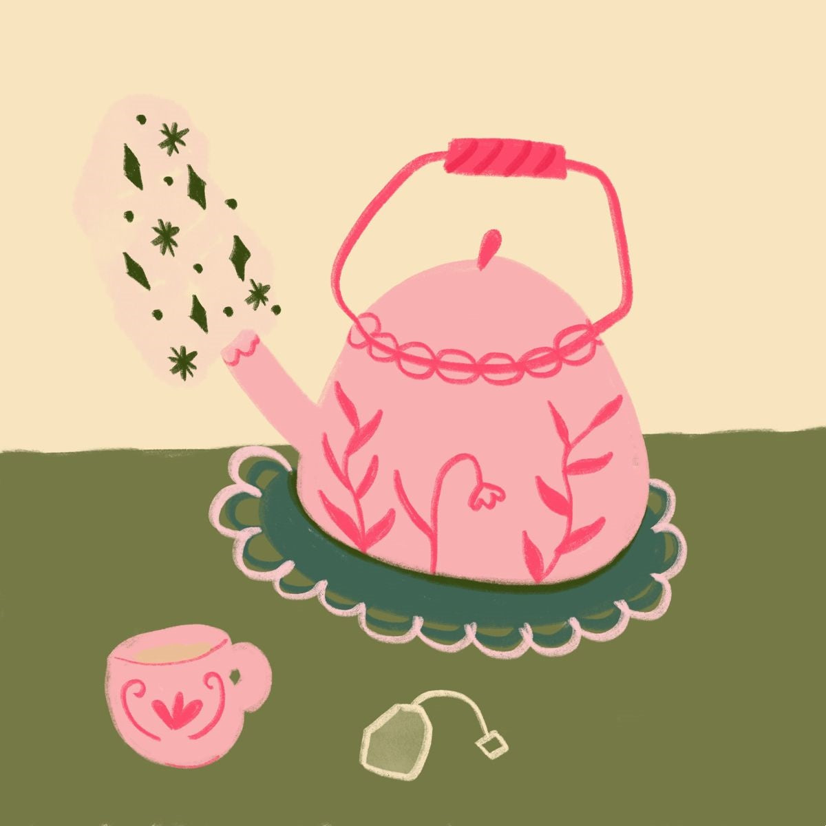 Kettle | Diamond Painting