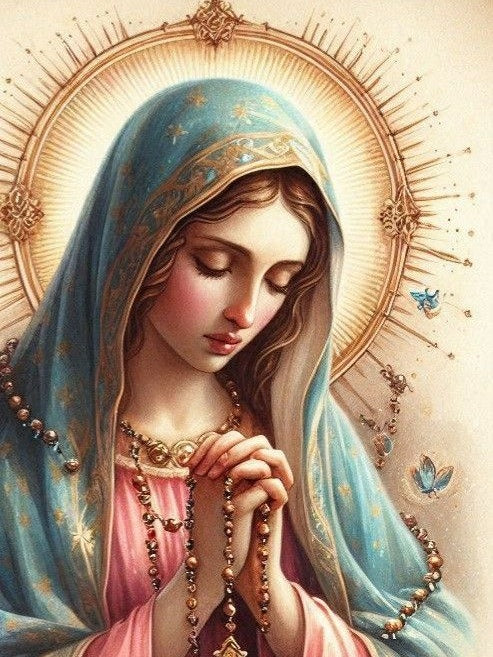 Virgin Mary | Diamond Painting