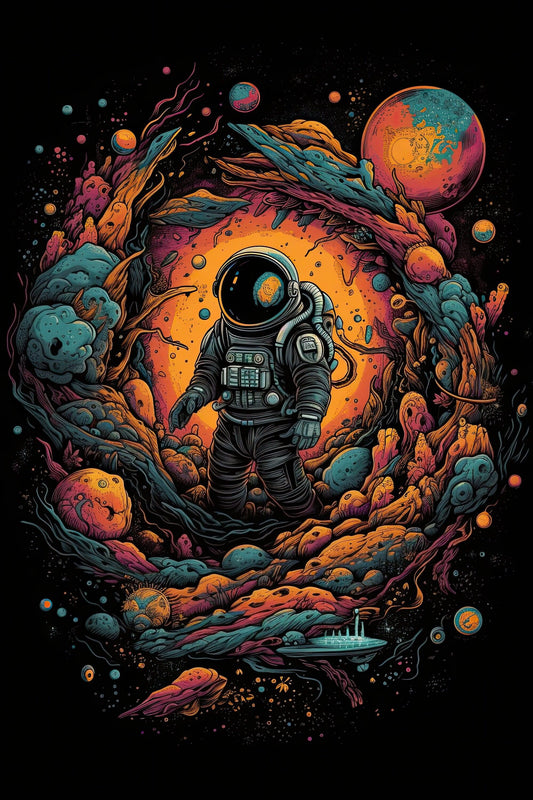 Astronaut | Diamond Painting