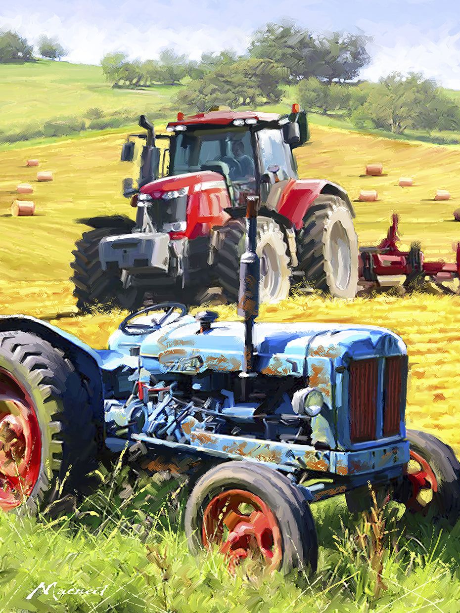Tractor | Diamond Painting