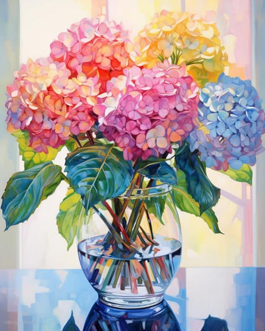 Hydrangea | Diamond Painting
