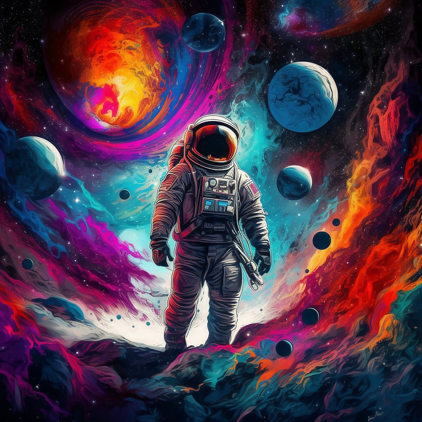 Astronaut | Diamond Painting