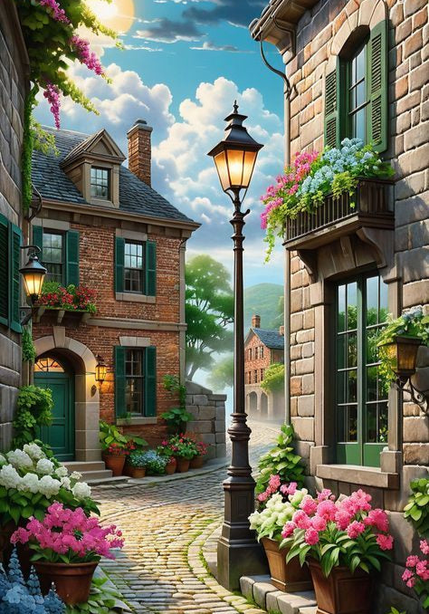 Street Lamp | Diamond Painting