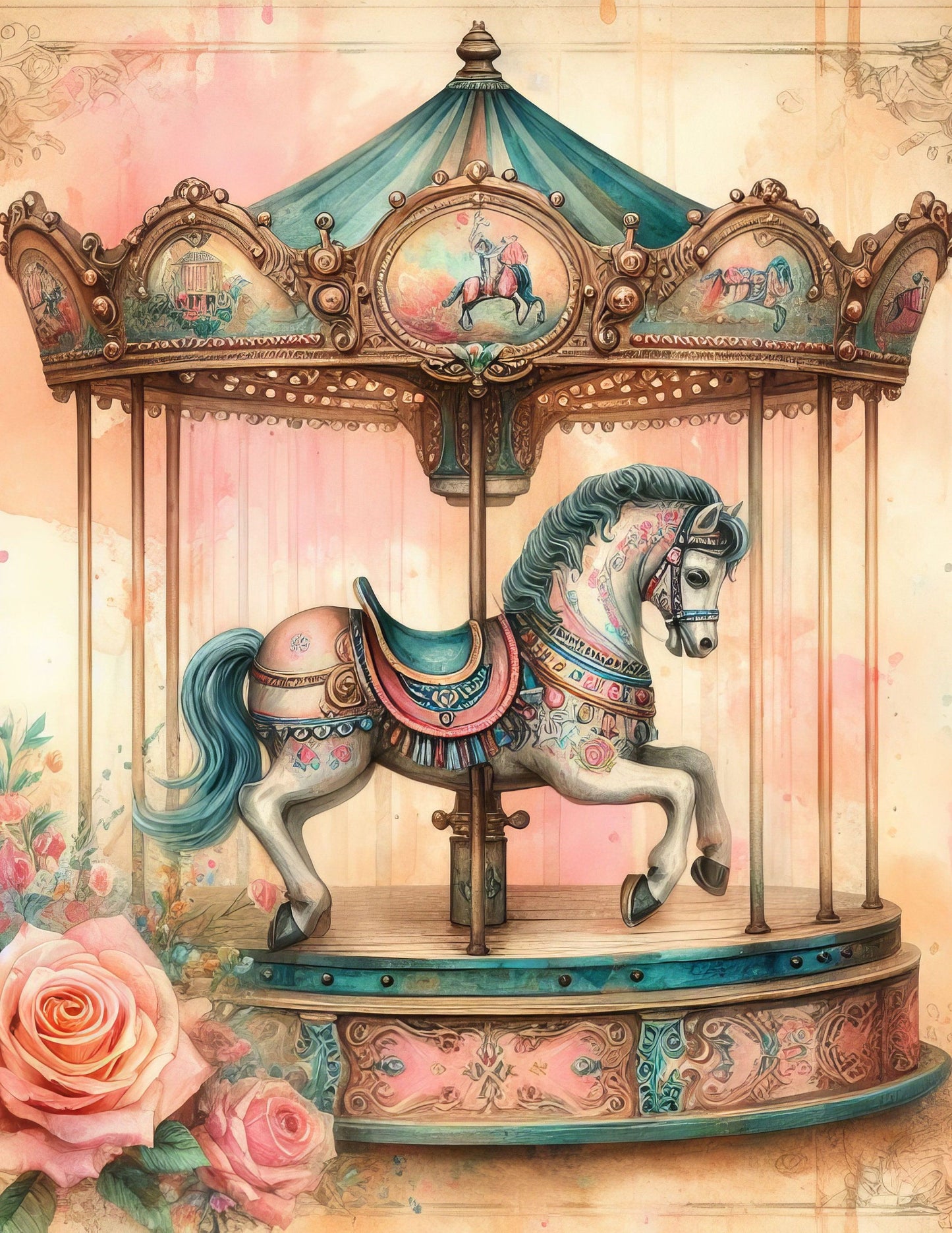 Carousel | Diamond Painting