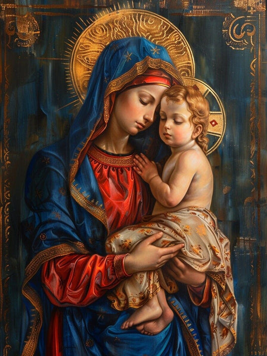 Virgin Mary | Diamond Painting
