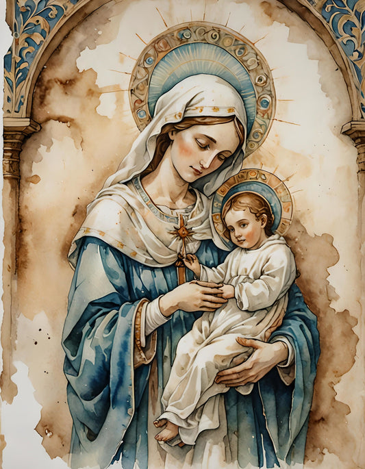 Virgin Mary | Diamond Painting
