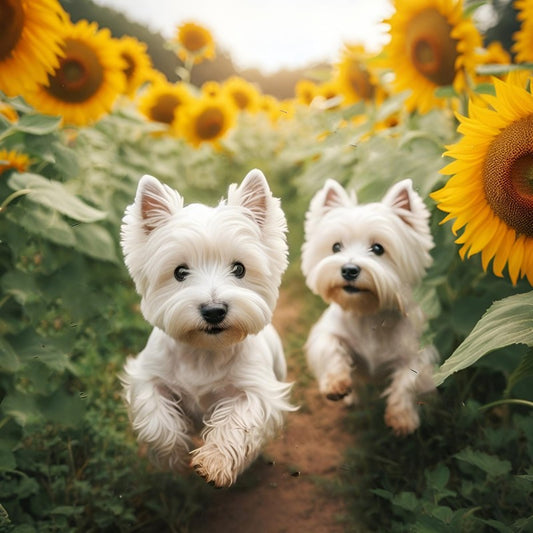 West Highland Terrier Westie Dog | Diamond Painting
