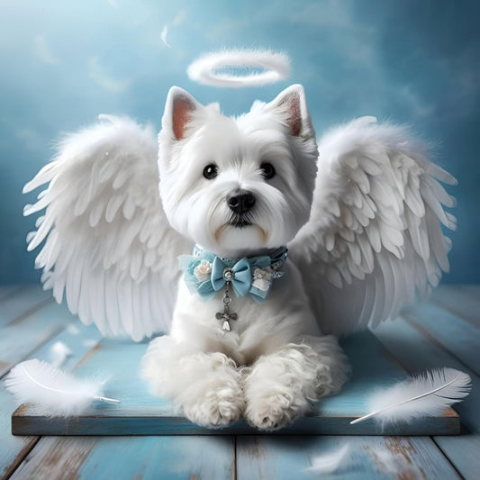 West Highland Terrier Westie Dog | Diamond Painting