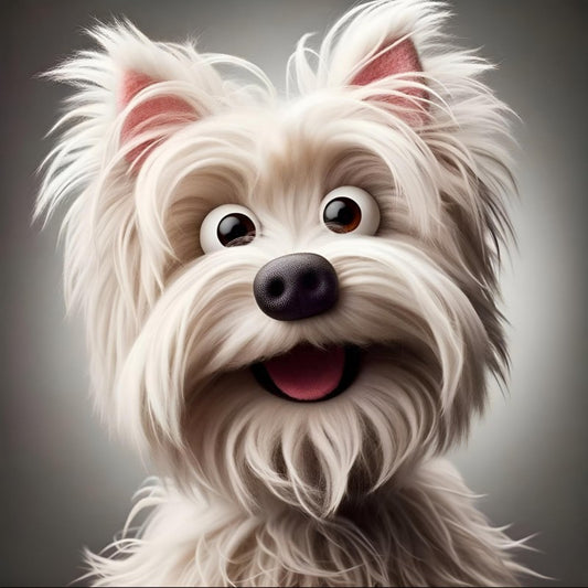 West Highland Terrier Westie Dog | Diamond Painting