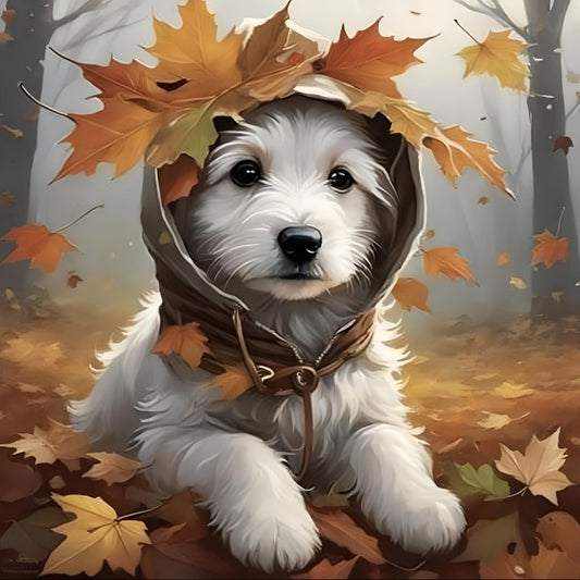 West Highland Terrier Westie Dog | Diamond Painting