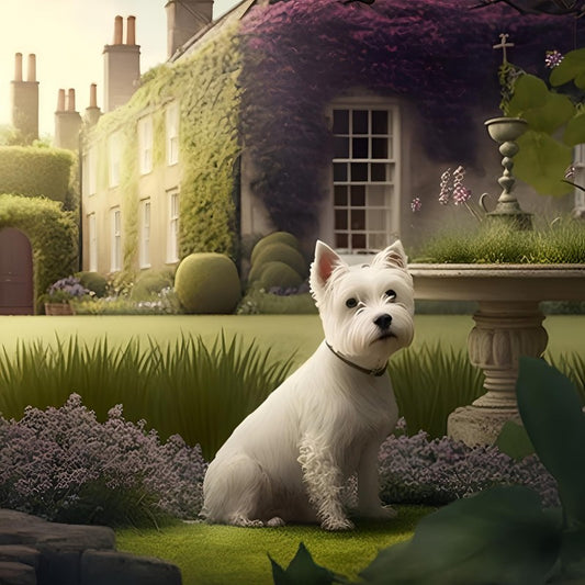 West Highland Terrier Westie Dog | Diamond Painting