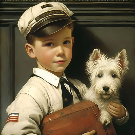 West Highland Terrier Westie Dog | Diamond Painting