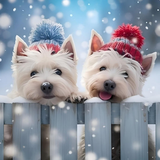West Highland Terrier Westie Dog | Diamond Painting