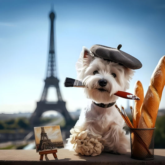 West Highland Terrier Westie Dog | Diamond Painting