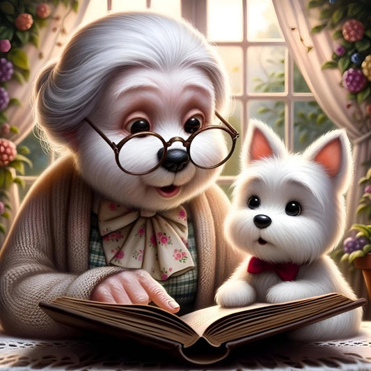West Highland Terrier Westie Dog | Diamond Painting