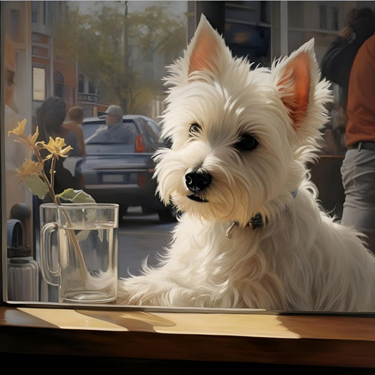 West Highland Terrier Westie Dog | Diamond Painting