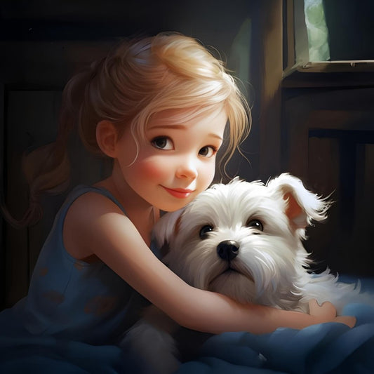 West Highland Terrier Westie Dog | Diamond Painting