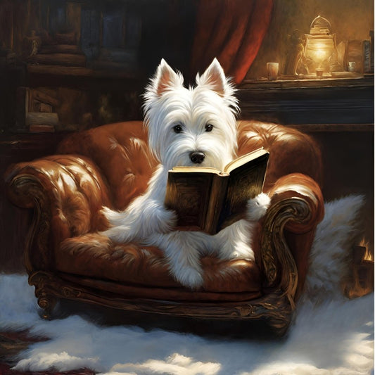 West Highland Terrier Westie Dog | Diamond Painting