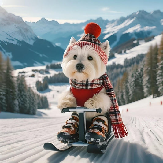 West Highland Terrier Westie Dog | Diamond Painting