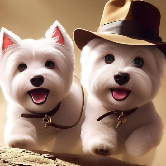 West Highland Terrier Westie Dog | Diamond Painting