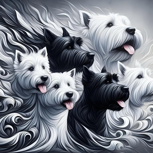 West Highland Terrier Westie Dog | Diamond Painting