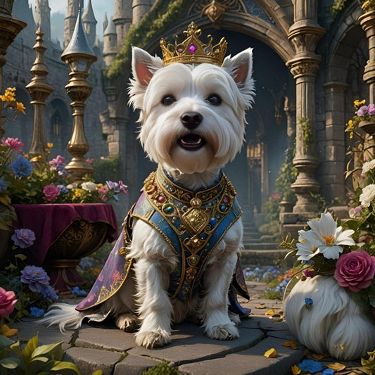 West Highland Terrier Westie Dog | Diamond Painting