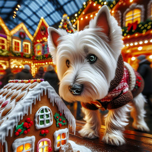 West Highland Terrier Westie Dog | Diamond Painting