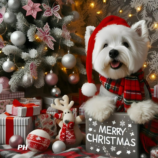 West Highland Terrier Westie Dog | Diamond Painting