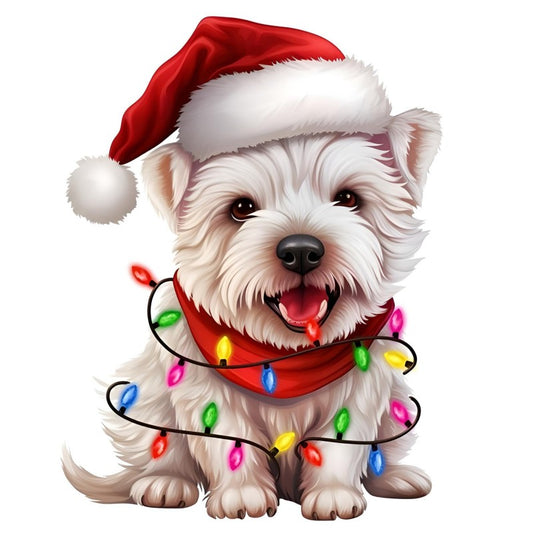 West Highland Terrier Westie Dog | Diamond Painting