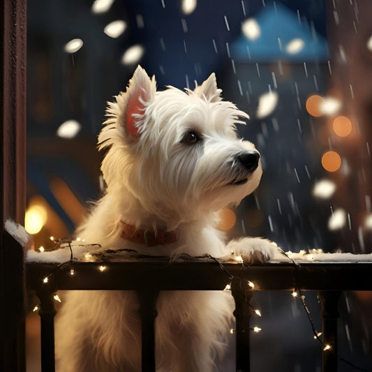 West Highland Terrier Westie Dog | Diamond Painting