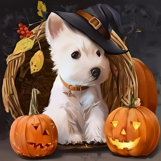 West Highland Terrier Westie Dog | Diamond Painting