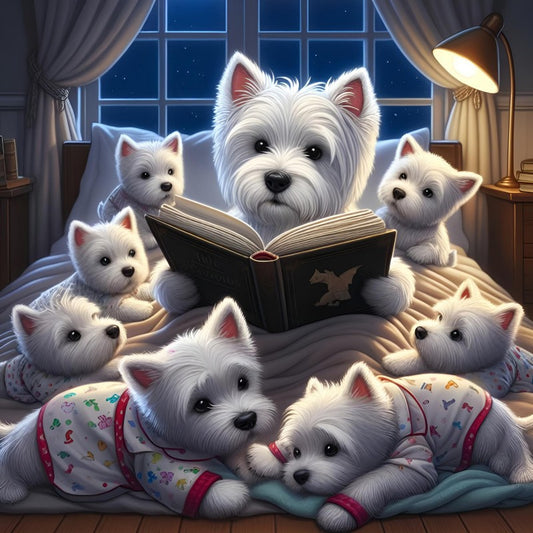 West Highland Terrier Westie Dog | Diamond Painting