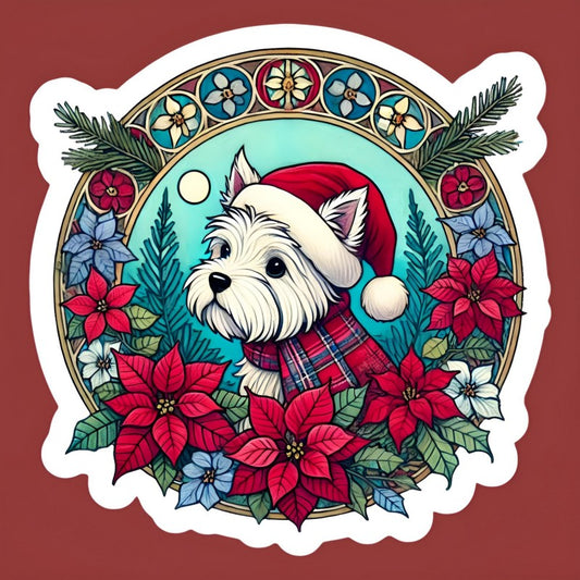 West Highland Terrier Westie Dog | Diamond Painting