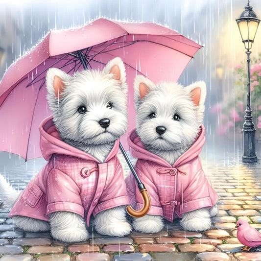 West Highland Terrier Westie Dog | Diamond Painting