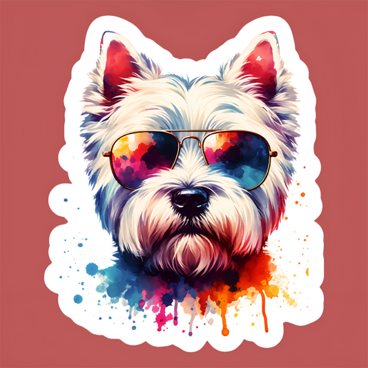 West Highland Terrier Westie Dog | Diamond Painting