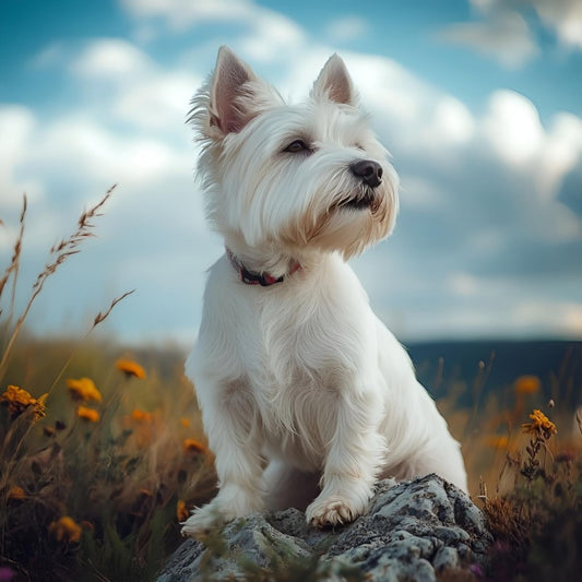West Highland Terrier Westie Dog | Diamond Painting