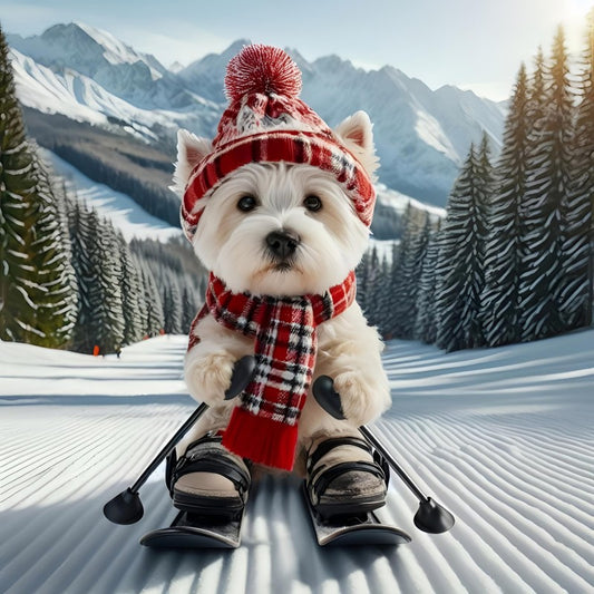 West Highland Terrier Westie Dog | Diamond Painting