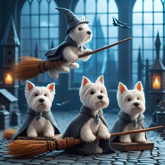 West Highland Terrier Westie Dog | Diamond Painting
