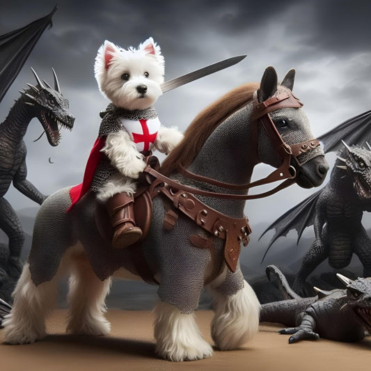 West Highland Terrier Westie Dog | Diamond Painting
