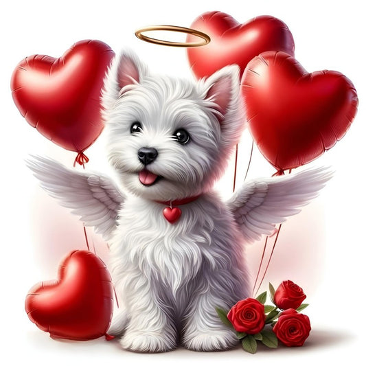 West Highland Terrier Westie Dog | Diamond Painting