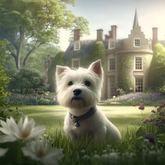 West Highland Terrier Westie Dog | Diamond Painting
