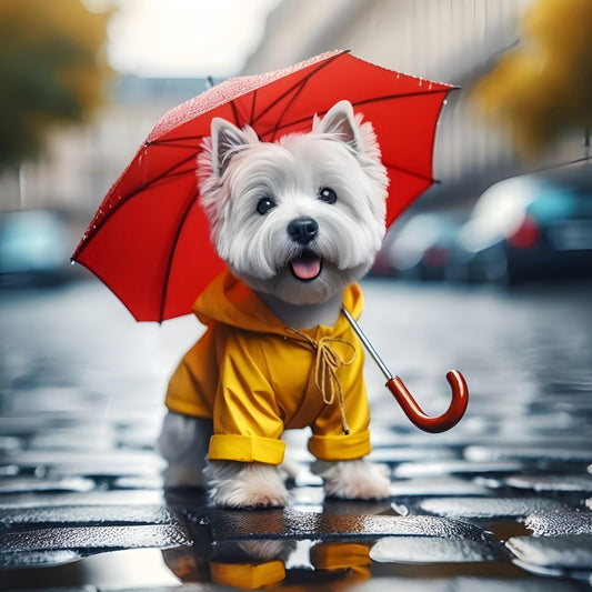 West Highland Terrier Westie Dog | Diamond Painting