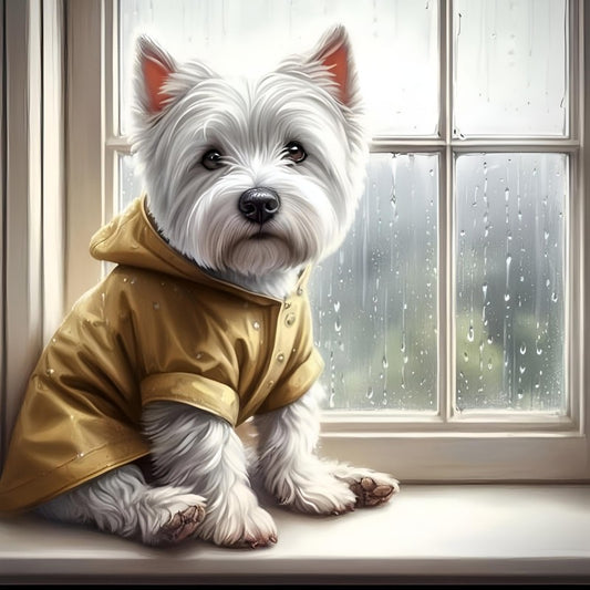 West Highland Terrier Westie Dog | Diamond Painting