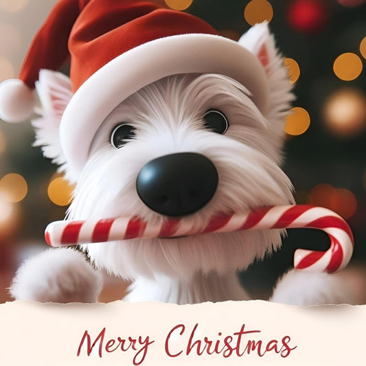 West Highland Terrier Westie Dog | Diamond Painting