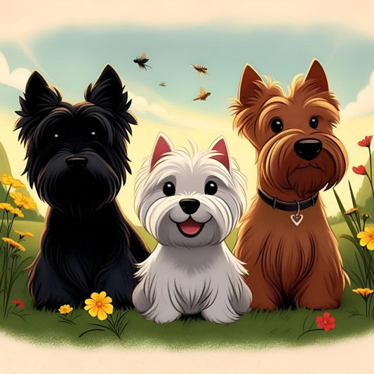 West Highland Terrier Westie Dog | Diamond Painting
